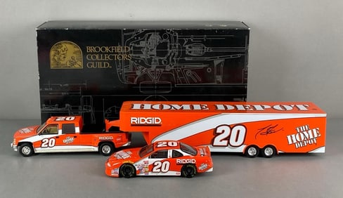 Brookfield Collectors Guild Limited Edition Tony Stewart NASCAR Set