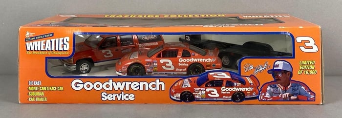 Limited Edition Wheaties Dale Earnhardt Set