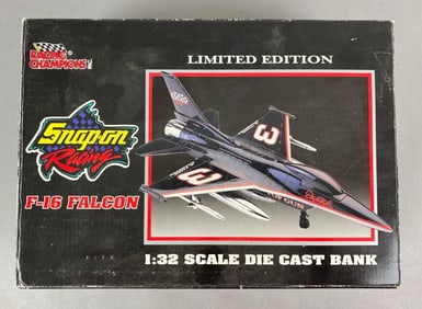 Racing Champions Snap-On F-16 Falcon Bank