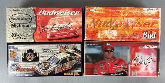 Group of 4 Action Dale Earnhardt Jr NASCAR Stock Cars