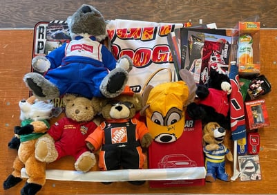 Group of Assorted NASCAR Items