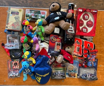 Group of Assorted Dale Earnhardt Jr. NASCAR Items