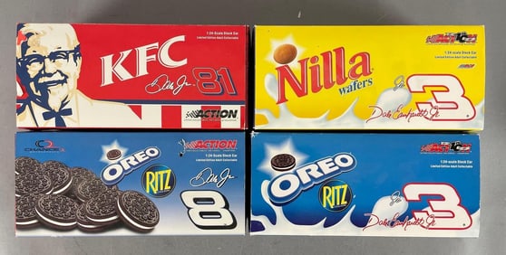 Group of Limited Edition Action Dale Earnhardt Jr. NASCAR Die-Cast Cars