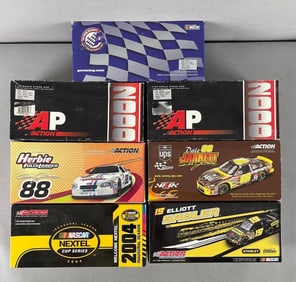 Group of Action NASCAR Die-Cast Cars
