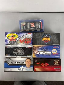 Group of Action NASCAR Die-Cast Cars and More