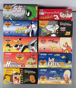 Group of Action Looney Tunes NASCAR Die-Cast Cars
