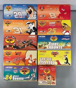 Group of Action Looney Tunes NASCAR Die-Cast Cars