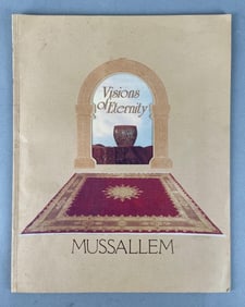 1986 Mussalem Oriental Rugs Visions of Eternity Advertising Book