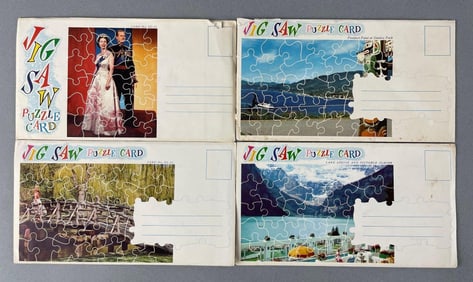Postcards - 4 Jigsaw Puzzle