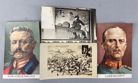 Postcards - 4 WW1 German Military