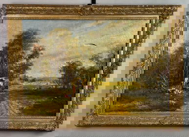 Nicholas Briganti Sunset on the Frontier Oil Painting on Canvas