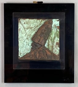 Stan Smetkowski Bishop Welded Copper Relief Wall Art