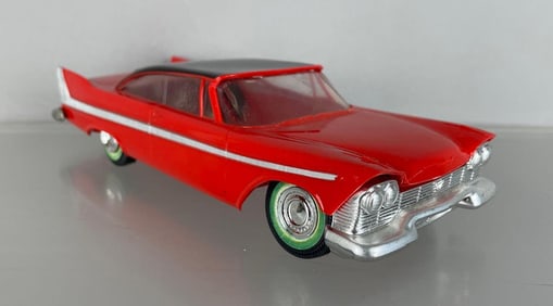 Johan 1958 Plymouth Belvedere Black and Red Dealership Promo Car