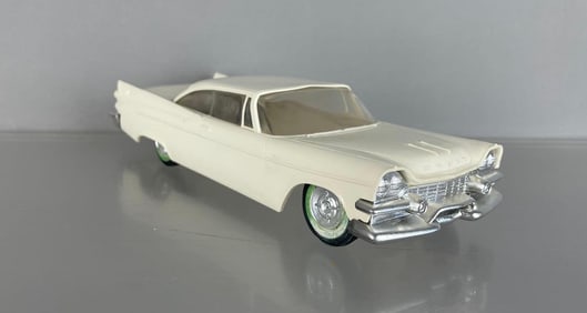 Johan 1958 Dodge Custom Royal Hardtop White Dealership Promo Car
