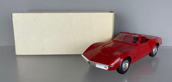 1968 Chevy Corvette Convertible Red Dealership Promo Car