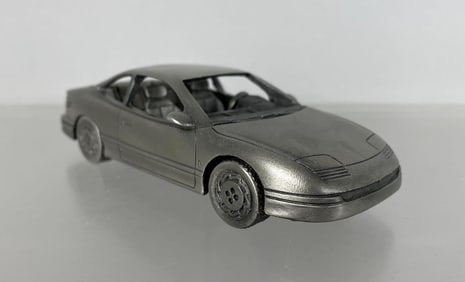 1991 Saturn SCI Coupe Pewter Dealership Incentive Car