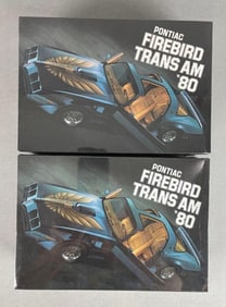 Group of 2 1980 Pontiac Firebird Trans Am Model Kits