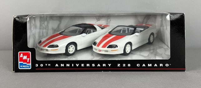 AMt Ertl 30th Anniversary Chevy Camaro Z28 Die-Cast Car Set