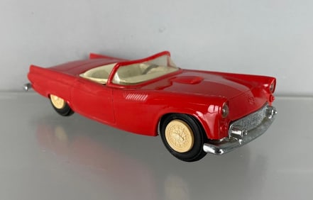 1955 Ford Thunderbird Convertible Torch Red Dealership Promo Car