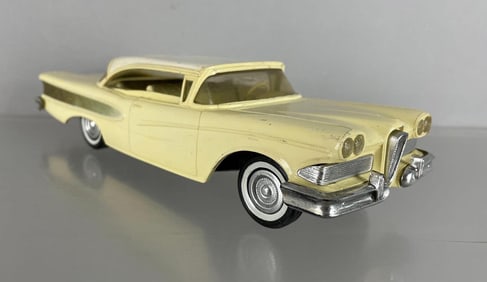1958 Edsel Pacer 2 Door Jonquil Yellow Dealership Promo Car