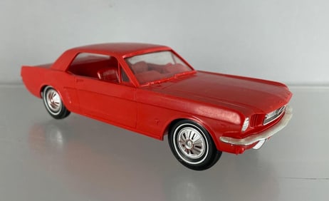 1964 Ford Mustang Hardtop Red Dealership Promo Car