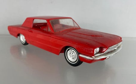 1966 Ford Thunderbird 2 Door Hardtop Bright Red Dealership Promo Car