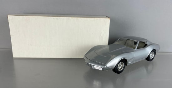 1977 Chevy Corvette Silver Dealership Promo Car