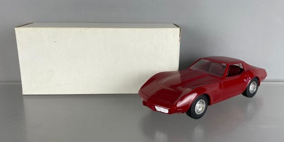 1977 Chevy Corvette Medium Red Dealership Promo Car