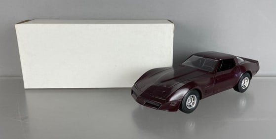 1982 Chevy Corvette Dark Claret Dealership Promo Car
