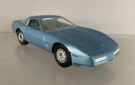 1985 Chevy Corvette Metallic Blue Dealership Promo Car