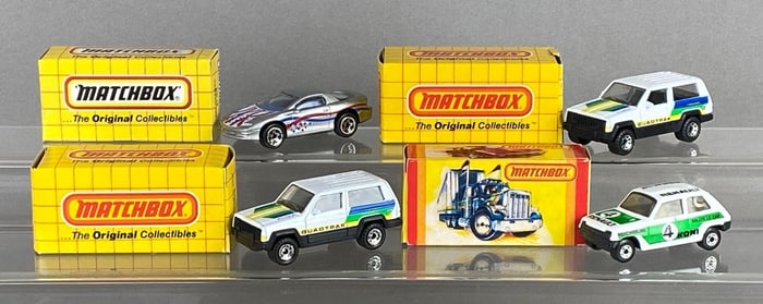 Group of 4 Matchbox Die-Cast Vehicles
