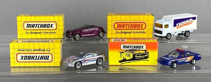 Group of 4 Matchbox Die-Cast Vehicles