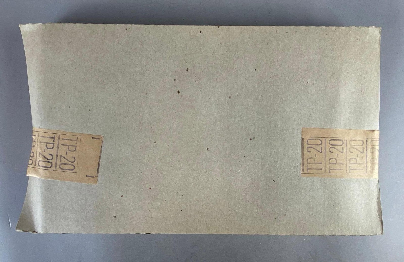 Shipping Sleeve of 12 Matchbox 900 No. TP-20 Die-Cast Vehicles: Factory sealed, Shipping sleeve measures 8 x 14 x 1 1/2 inches.