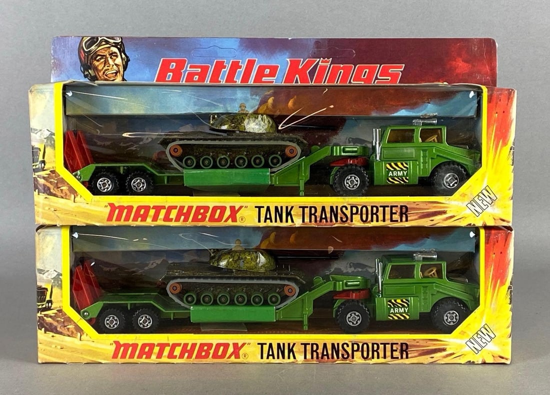 Group of 2 Matchbox Battle Kings No. K-106 Tank Transporters (1 of 4)