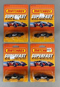 Group of 4 Matchbox Superfast No. 34 Halleys Comet Cars