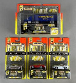 Group of 4 Matchbox Premiere Collection Die-Cast Vehicles