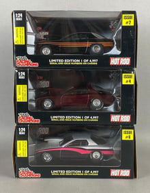 Group of 3 Racing Champions Limited Edition Hot Rods