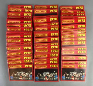 Group of 70+ 1978 Matchbox Collectors Catalogs