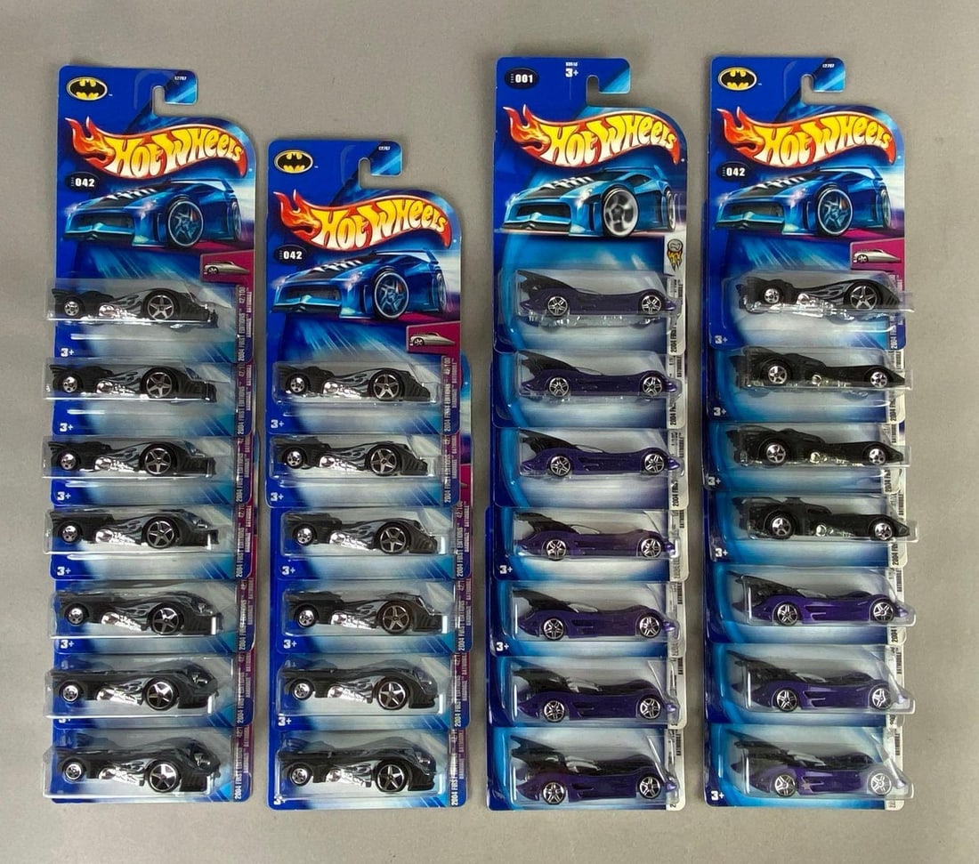 Group of 20+ Hot Wheels Batman Batmobile Die-Cast Vehicles (1 of 3)