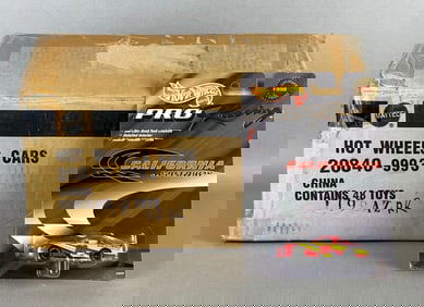 Group of 18 Hot Wheels Pro Racing California Speedway Die-Cast Vehicles