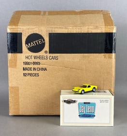 Factory Box of Mattel Hot Wheels Legends Jay Leno Die-Cast Vehicles