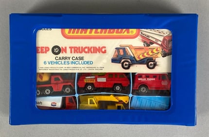 1976 Lesney Matchbox Keep On Trucking Carry Case