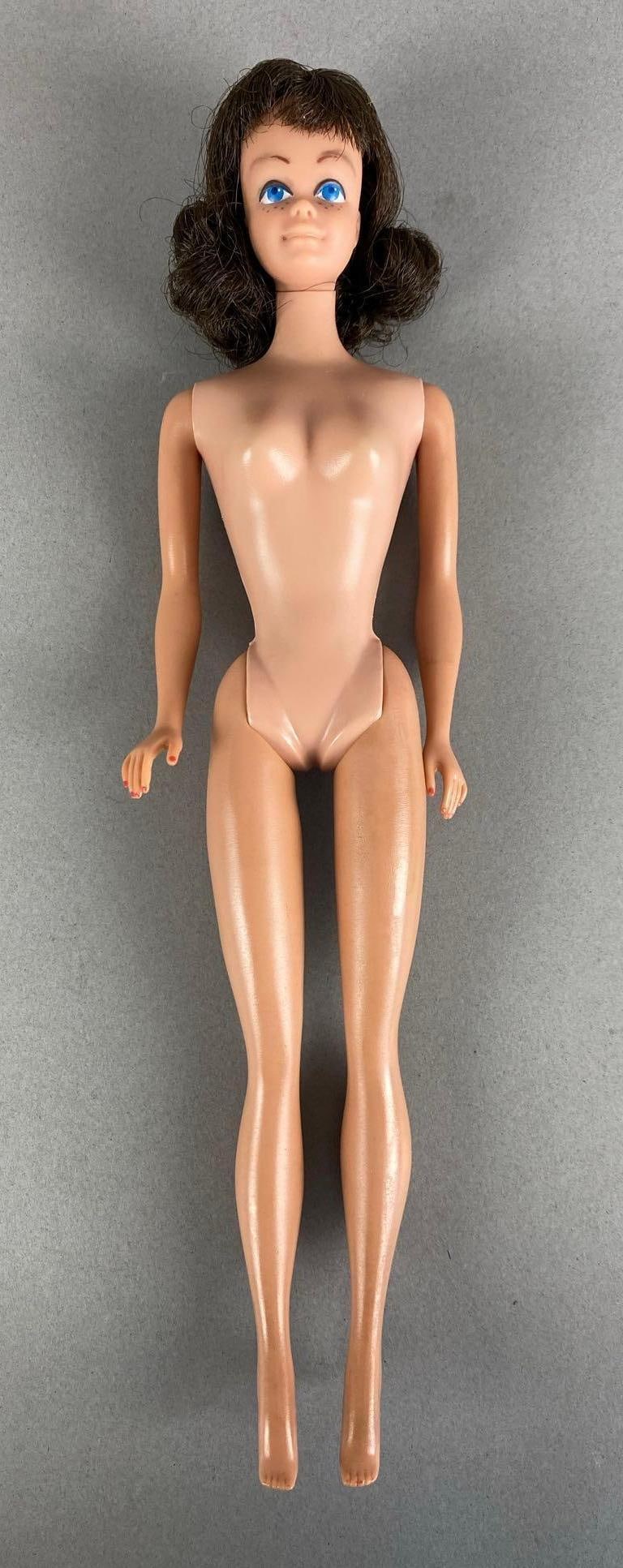 1958 Mattel Barbie Midge Burnette Fashion Doll: Measures 11 1/4 inches tall