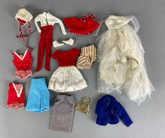 Group of Mattel Barbie Fashion Doll Clothing