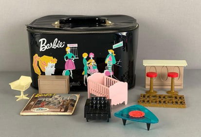 Group of Fashion Doll Furniture and More