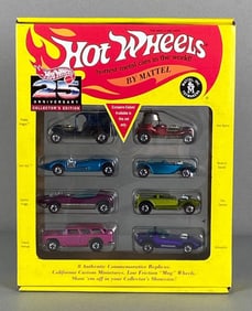 Mattel Hot Wheels 25th Anniversary Commemorative Replicas Die-Cast Set