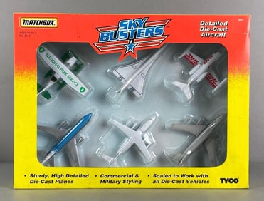 Tyco Matchbox Sky Busters Die-Cast Airplane Set