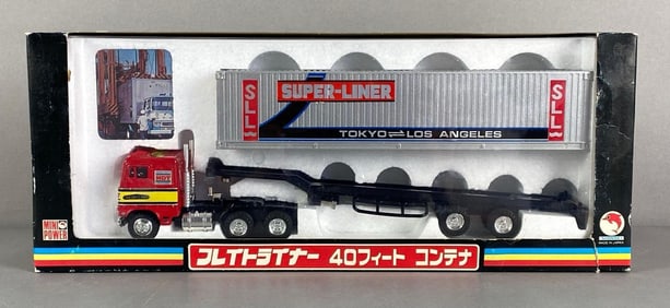 Shinsei Mini Power No. 632 Super-Liner Tokyo Los Angeles Die-Cast Truck
