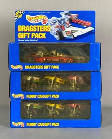 Group of 3 Hot Wheels Gift Pack Die-Cast Vehicle Sets
