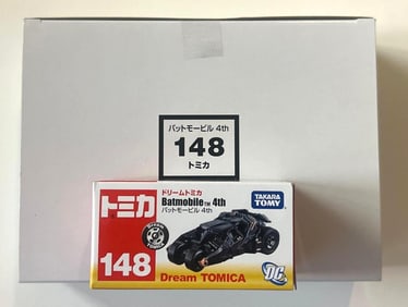 Takara Tomy DC The Dark Knight Tumbler Batmobile Shipping Sleeve